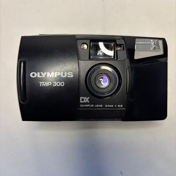 Olympus Trip 300 Compact 35mm Film Camera Point & Shoot - Tested Working - VGC - Picture 1 of 8